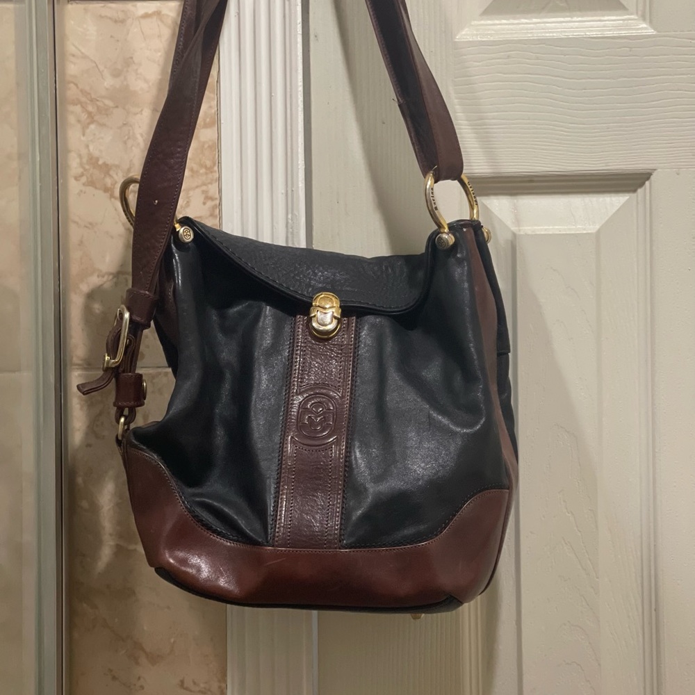 Marino Orlandi Black leather bag